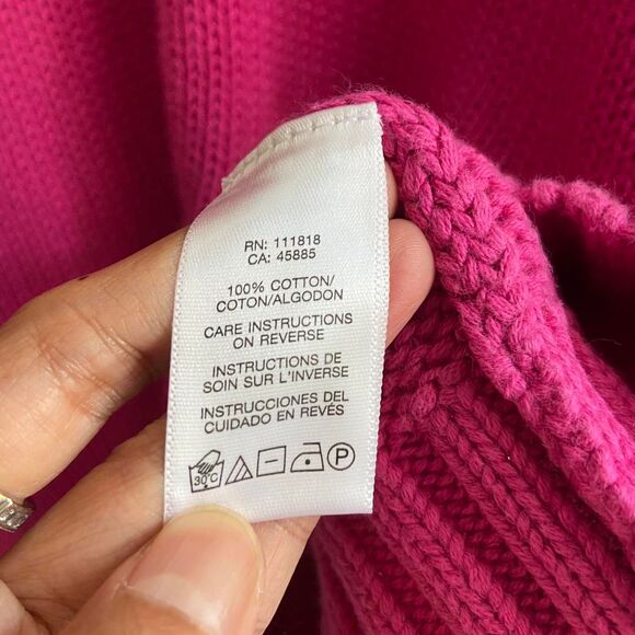 Michael Michael Kors pink knit sweater size L - Picture 5 of 5